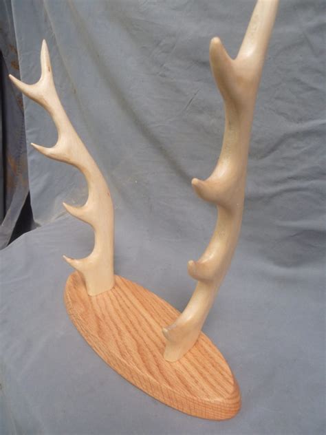 Maple And Oak 4 Flute “antler” Stand Native Wood Works
