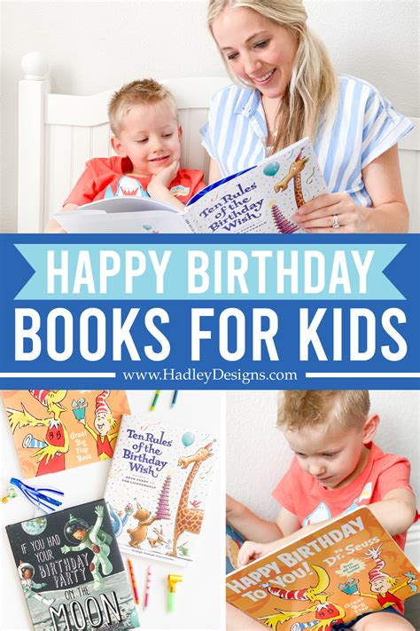 3 Of The Best Birthday Stories For Bedtime Hadley Designs Party Blog