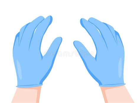 Doctor Putting Gloves Stock Illustrations 121 Doctor Putting Gloves