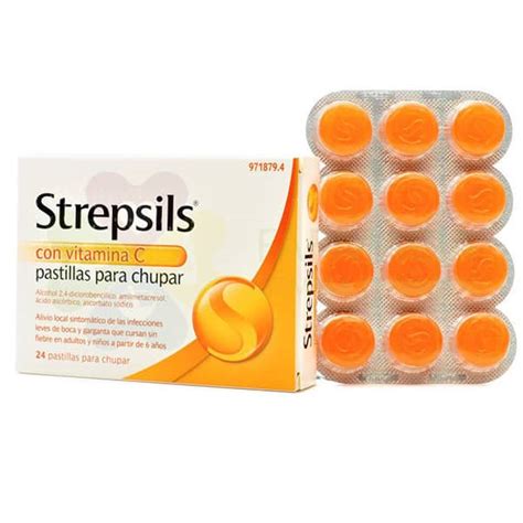 Strepsils Con Vitamina C 24 Pastillas Farmacia Gemma