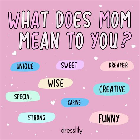 Dresslily 💕which 3 Words Describe Your Mom The Best Facebook