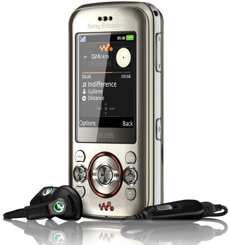 Sony Ericsson Walkman W395 Blush Titanium Unlocked Cellular Phone