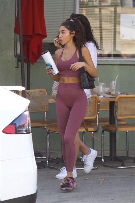 Chantel Jeffries In A Tight Activewear Beverly Hills 10 13 2020