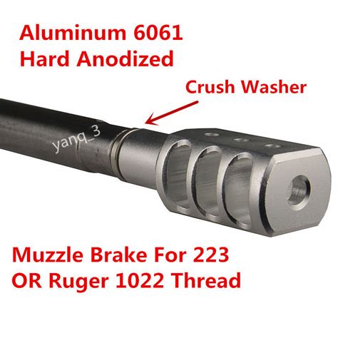 Db Tac 12x28 Tpi Thread Ruger 1022 Thread Tanker Style Muzzle Brake