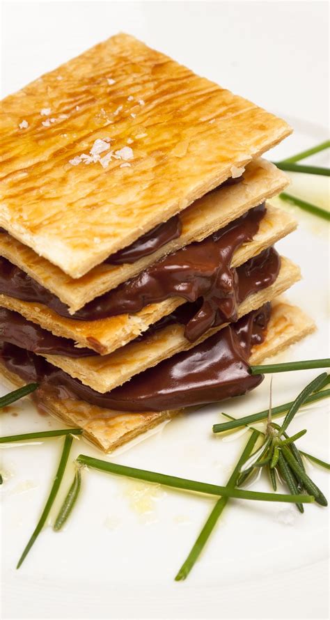 To make the icing, simply add enough water or milk to powdered sugar, until the right consistency is reached. Dark chocolate and wild mushroom mille-feuille | Recipe ...