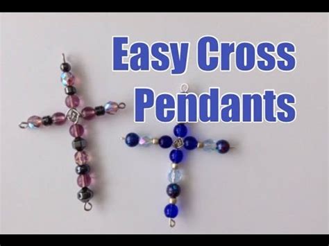 This video shows how i cross wire support wax small cell foundation that is mounted in the frames for bee hive. DIY Easy Beaded Cross Pendants Tutorial Inspired by ...