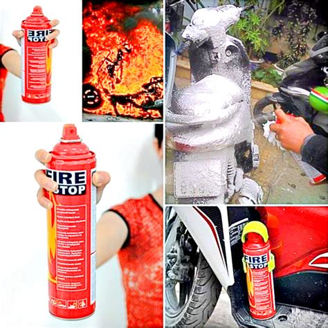 500ml Fire Extinguisher Fire Stop Foam Emergency Life Saviour For