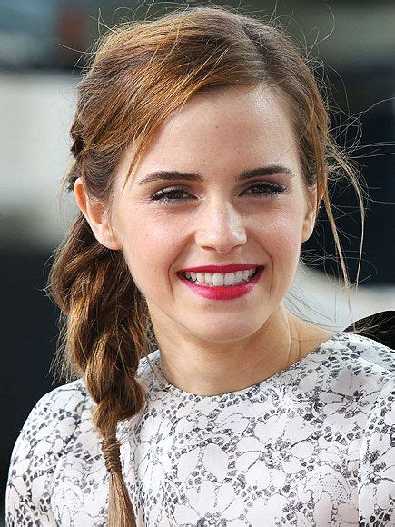 Cannes Hair Inspirationbest Celebrity Braids Emma Watson Beautiful Emma Watson Cute Emma Watson