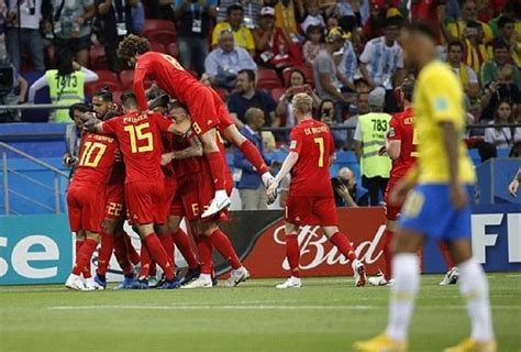 पांच बार की विश्व विजेता ब्राजील विश्व कप से बाहर बेल्जियम ने दी 2 1 से मात fifa world cup