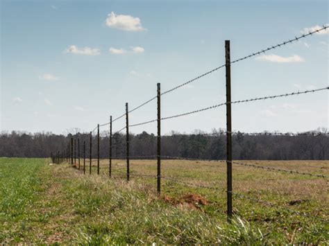 How To Build Barbed Wire Cattle Fence Design Talk
