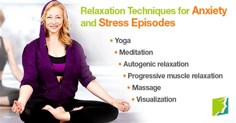 Relaxation Techniques For Anxiety And Stress Episodes