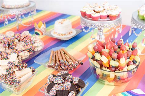 Eco Friendly Rainbow Themed First Birthday Party — Sustainable Rainbow