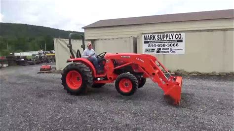 2016 Kubota L4701 Compact Tractor Loader La765 Quick Attach Loader Skid