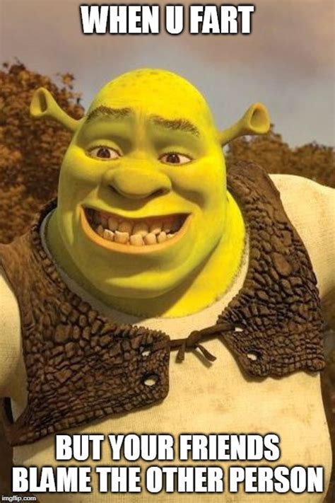 Smiling Shrek Memes Imgflip