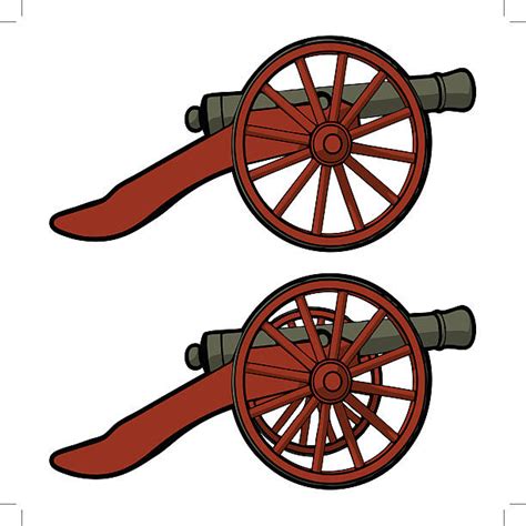Cannon Clip Art Vector Images And Illustrations Istock