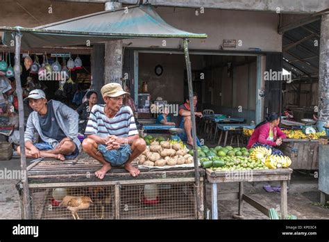 Pasar Turi Vegetables Market Singkawang West Kalimantan Indonesia