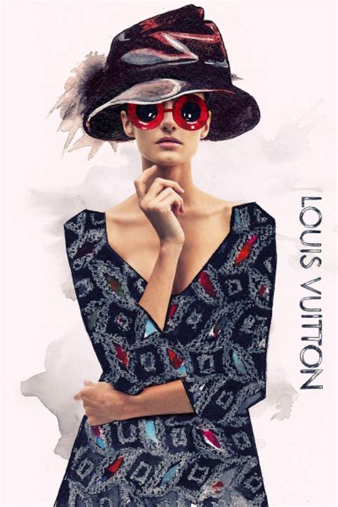 Louis Vuitton Editorial Fashion Fashion Fashion Illustration