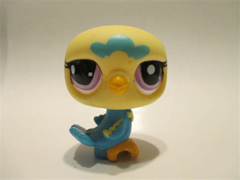 Like New Littlest Pet Shop Rare European Pigeon Dove Bird 2403