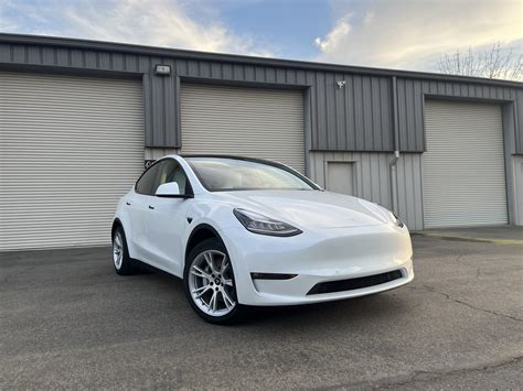 2021 Tesla Model Y Long Range Awd Whitewhite American Supercars