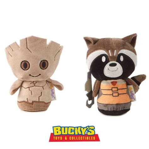 Groot And Rocket Raccoon Hallmark Itty Bitty Bittys Marvel