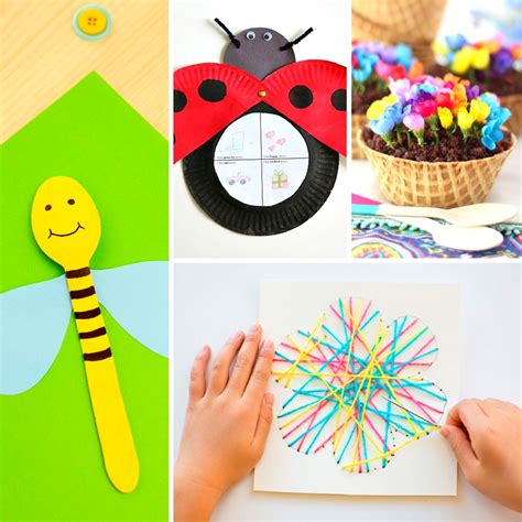 20 Fun And Adorable Spring Crafts For Kids Mum In The Madhouse