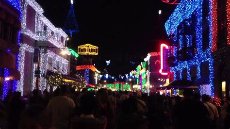 Christmas Lights Disneys Hollywood Studios Part 4 Youtube