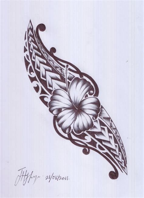 Samoan Hibiscus Tattoo Designs Best Tattoo Ideas