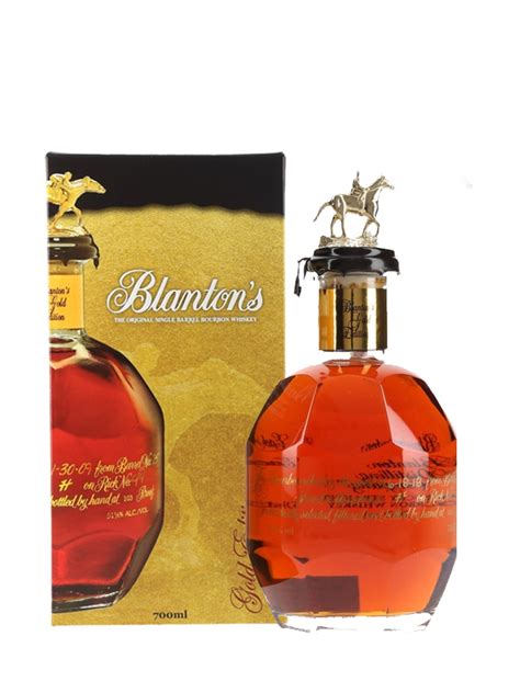 Note that the higher alcohol has an impact on the. Blanton's Gold Edition Single Barrel Whiskey | House of Malt