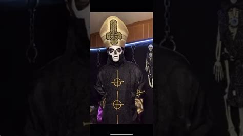 ghost bc cosplay and replica papa emeritus 3 mask youtube