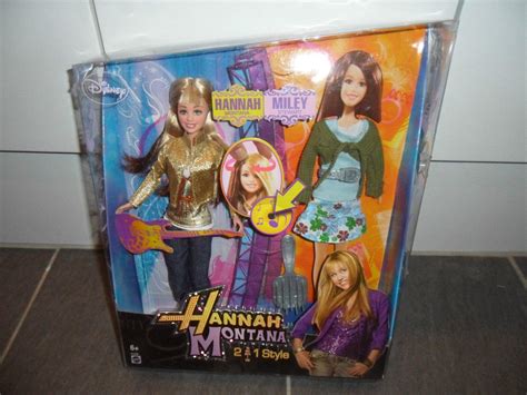 Disney Mattel Hannah Montana And Miley 2 In 1 Style Doll Rare 1773779669