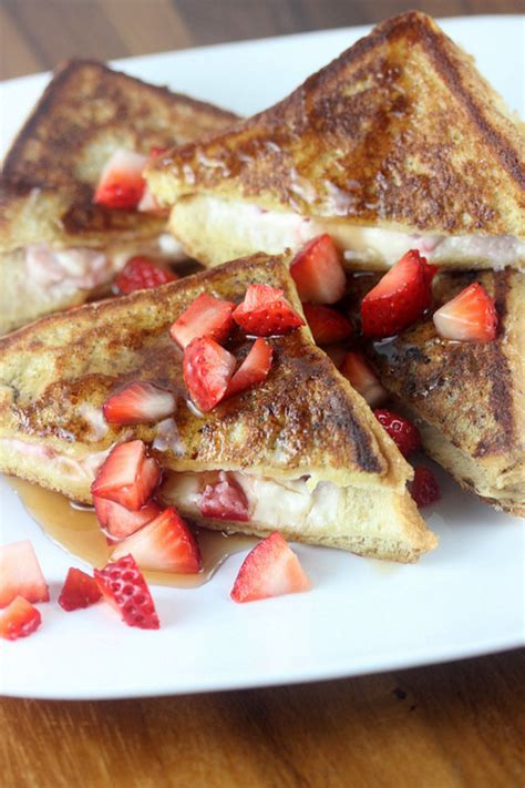 Strawberry Cheesecake Stuffed French Toast Recipe Blogchef