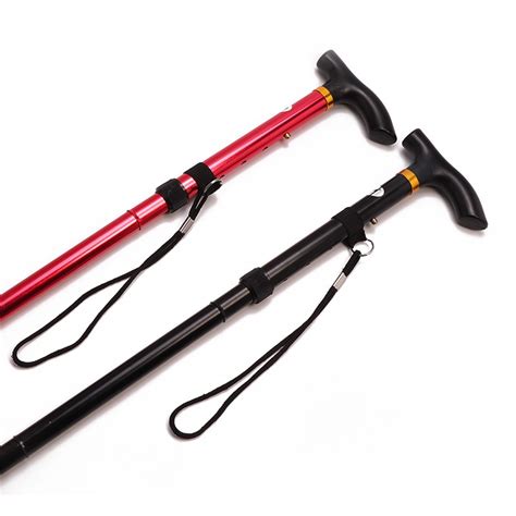 Collapsible Telescopic Folding Cane Lightweight Walking Trusty Sticks Great Ts For Mothers