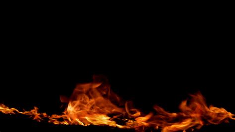 Detailed Fire Background Full Hd Slow Motion Seamless Loop Stock