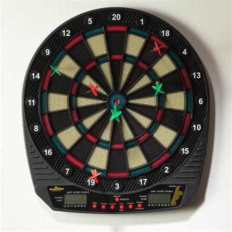 Arachnid® Dartronic 300 Electronic Dart Board And Darts Set Dart