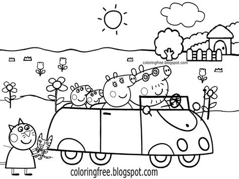 Peppa pig show revolves around peppa, an anthropomorphic female pig & her life with her. Free Coloring Pages Printable Pictures To Color Kids ...