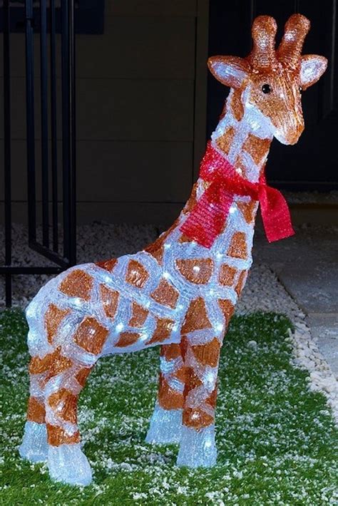 Led Acrylic Christmas Giraffe At Studio Dansway Ts Uk