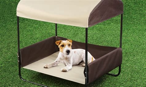 There's just no way you'll be disappointed if you choose to make the investment into one of these. Portable Pet Bed with Canopy | Groupon Goods