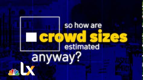 The Science Behind Crowd Size Estimates Is Complicated By Politics And