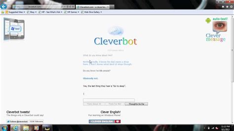 Creepy Convos With Cleverbot Jeff The Killer Youtube