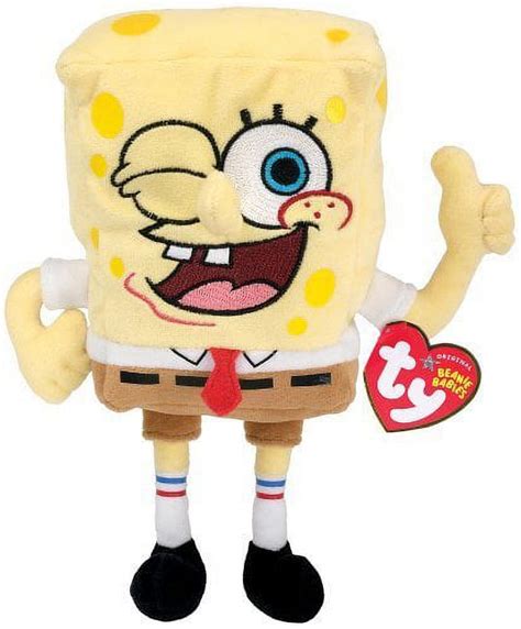 Ty Beanie Babies Thumbs Up Spongebob Squarepants 8 Inch Plush