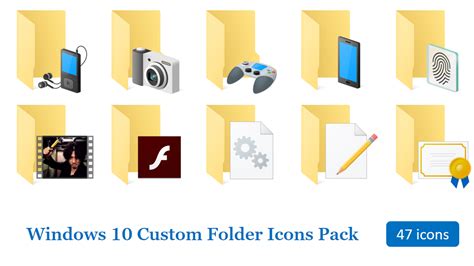 Folder password lock pro for windows. Windows 10 Custom Folder Icon Pack by Terraromaster on ...