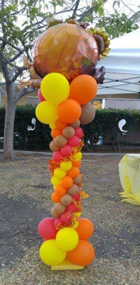 Centerpieces, columns, arches and other decor ideas! 11 best Fall Balloon Decor images on Pinterest | Balloon ...