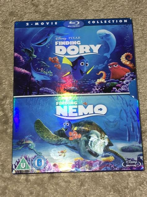 Finding Nemo Finding Dory 2 DVD Set Blu Ray Combo Box Set