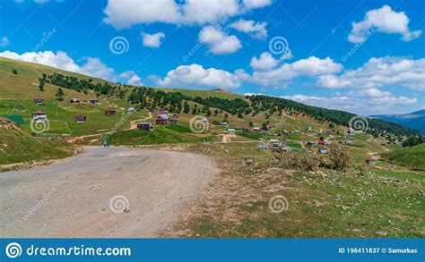 Beautiful Mountain Landscape In Ajara Village In Beautiful Valley