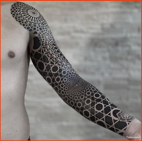 Aggregate More Than 82 Minimalist Geometric Sleeve Tattoo Incdgdbentre