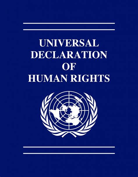 United Nations Declaration Of Human Rights Document