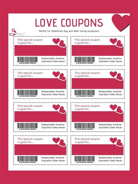 editable love coupons for your special someone create custom love coupons this valentine s day