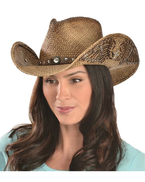 Bullhide Western Inspiration Straw Cowgirl Hat Sheplers