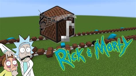 Minecraft For The Damaged Coda Rick And Evil Morty Theme With Note