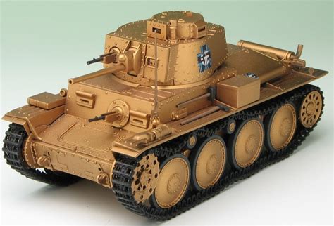 Girls Und Panzer Pz Kpfw 38 T Kame San Team Ver 1 35 Model Kit At Mighty Ape Australia